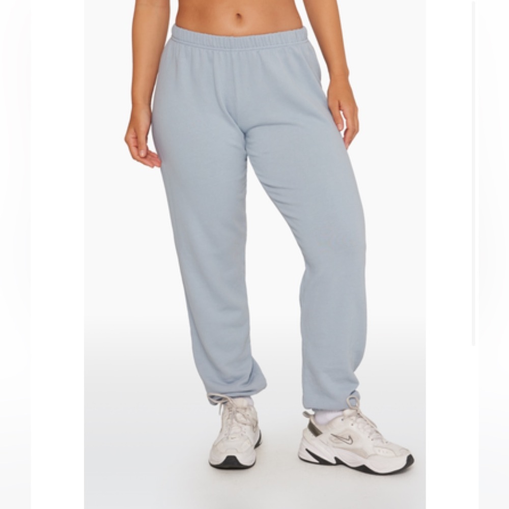 SET ACTIVE Lightweight Sweats - Mystic / Light Blue - SMALL - NEW